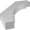 Ekena Millwork 4-in. W x 28-in. D x 36-in. H Merced Architectural Grade PVC Knee Brace BRCP04X28X36MRC - alternate 4